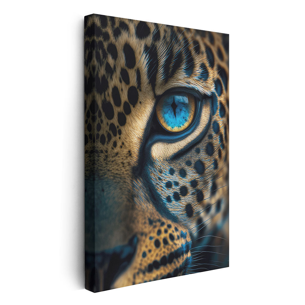 Tierbild Leinwand Leopard Wandbild