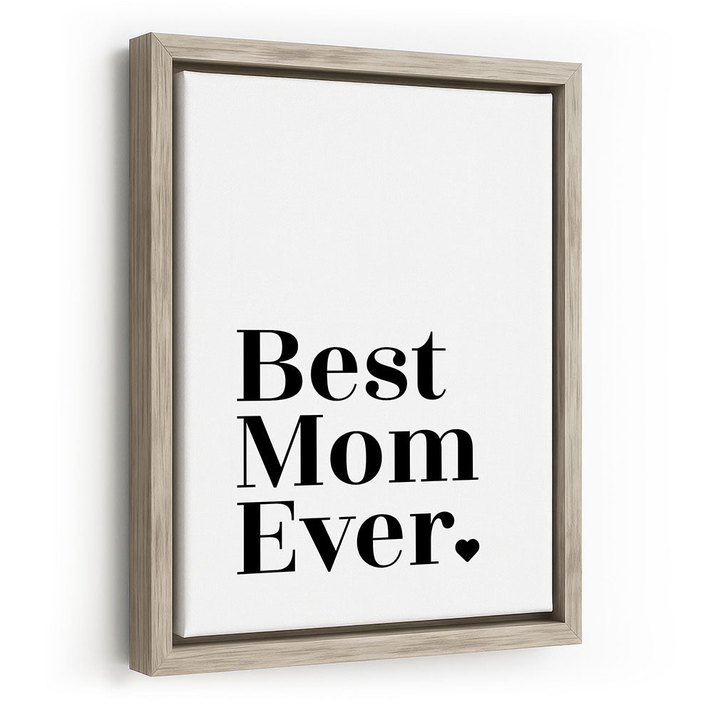 Geschenk Muttertag Wandbild