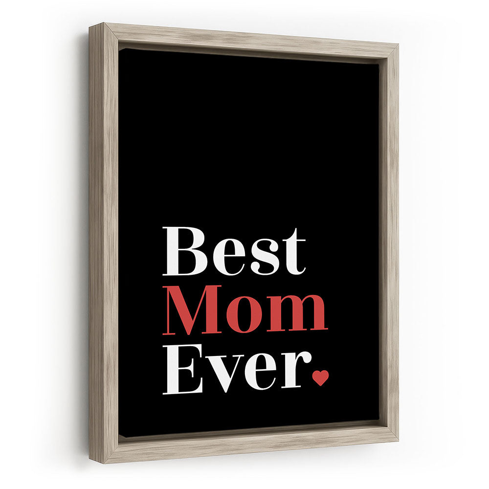 Geschenk Muttertag Wandbild