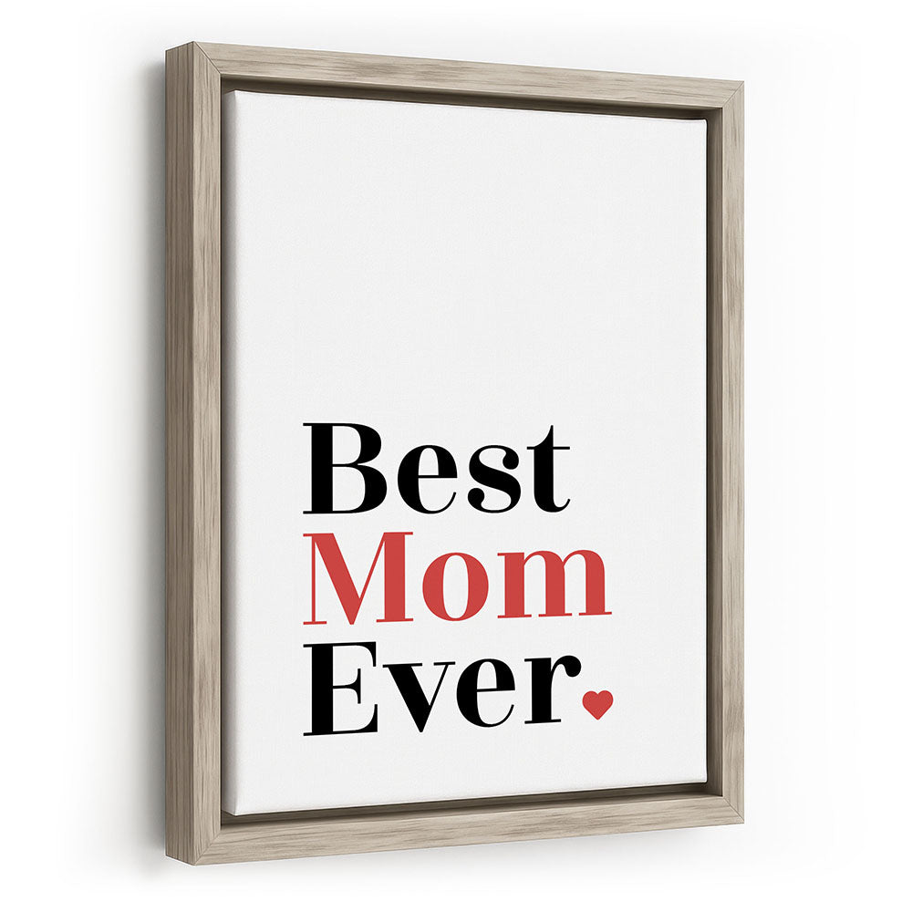 Geschenk Muttertag Wandbild