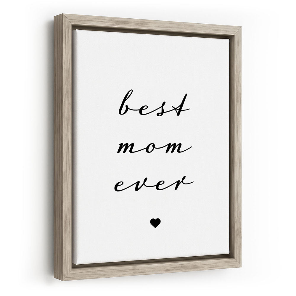 Geschenk Muttertag Wandbild