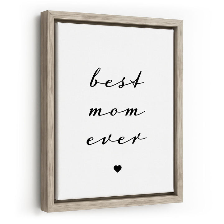 Geschenk Muttertag Wandbild