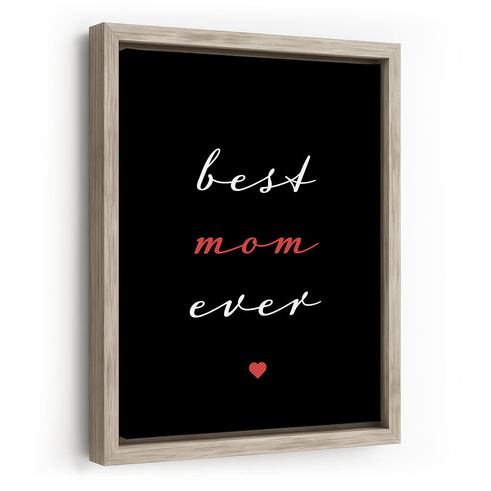 Geschenk Muttertag Wandbild