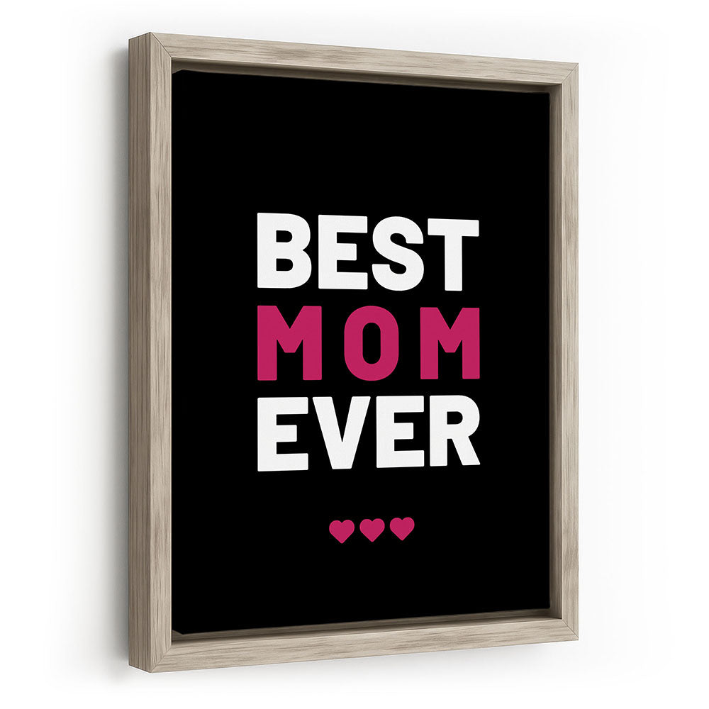 Geschenk Muttertag Wandbild