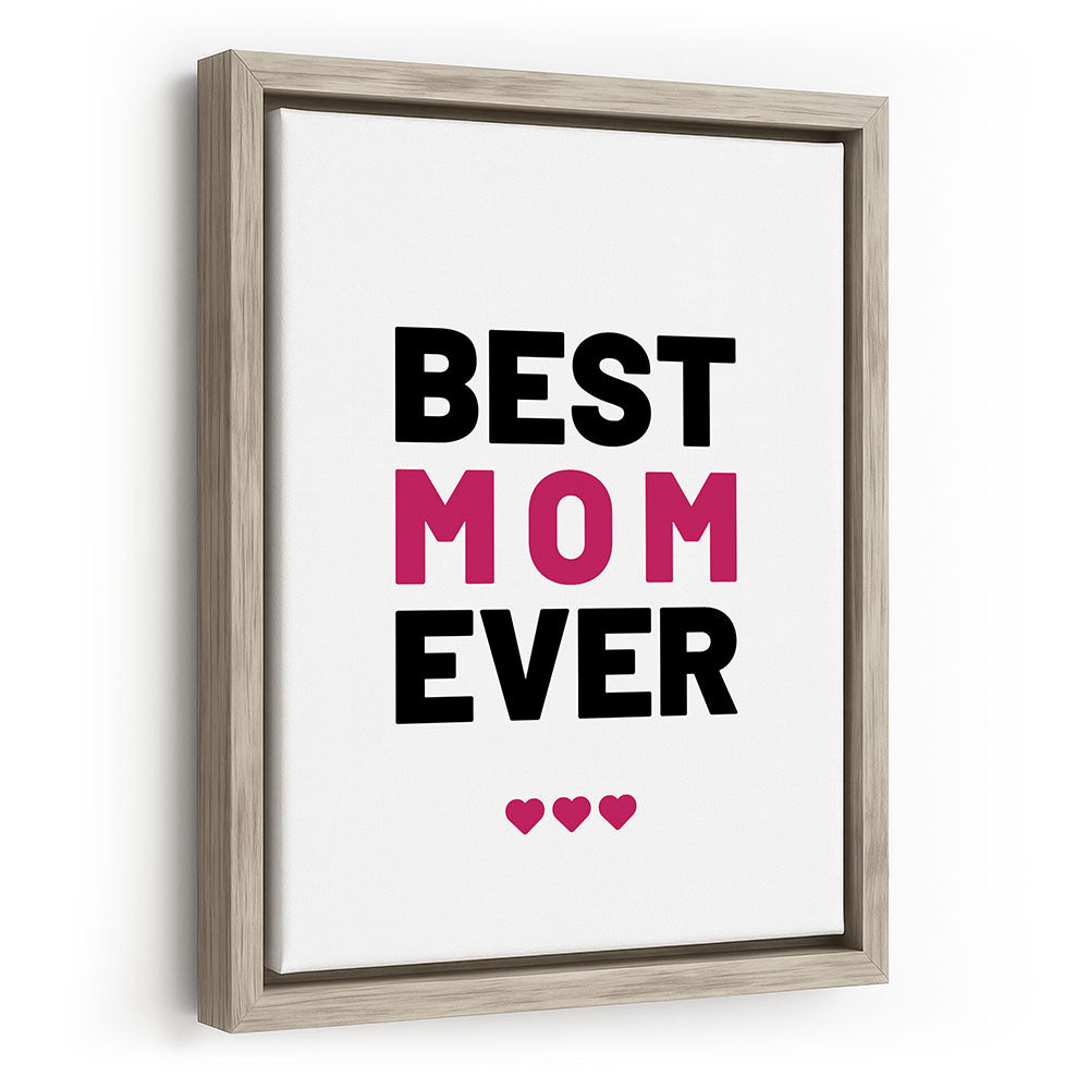 Geschenk Muttertag Wandbild