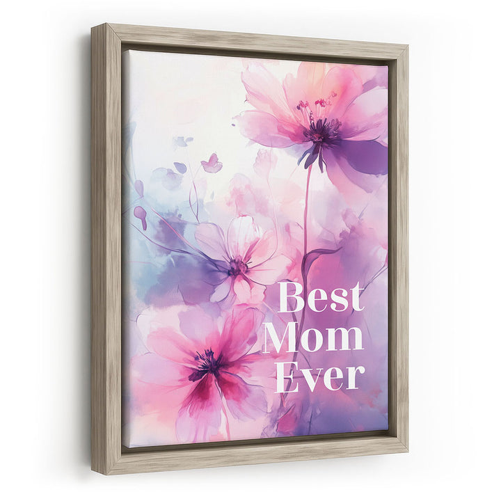 Geschenk Muttertag Wandbild