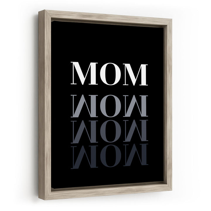 Geschenk Muttertag Wandbild