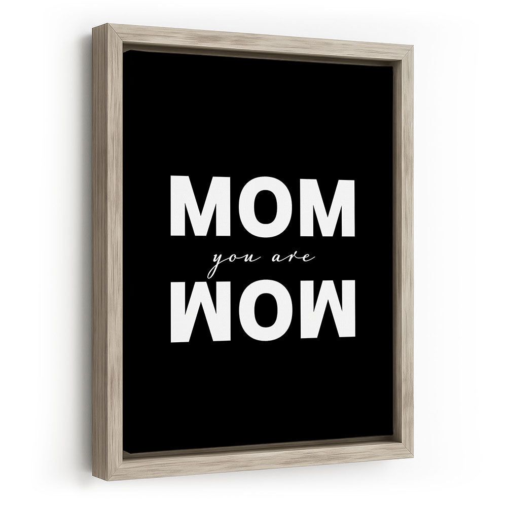 Geschenk Muttertag Wandbild