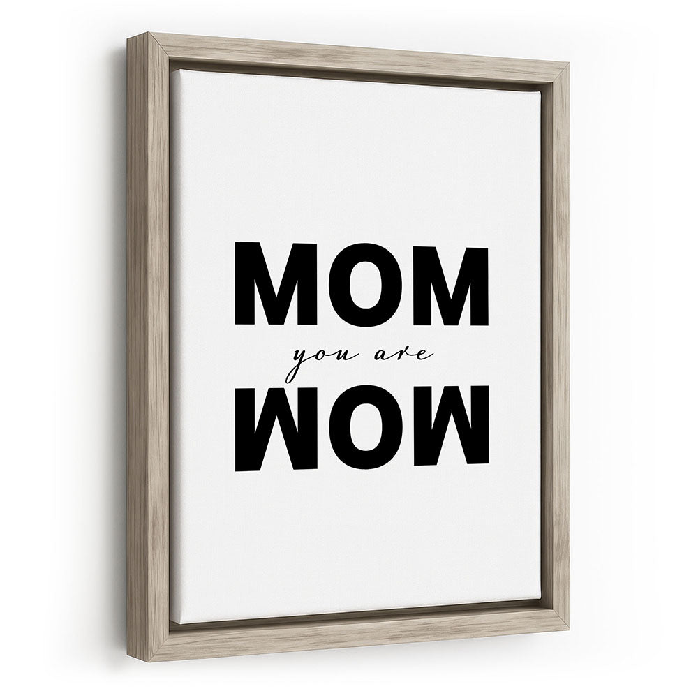 Geschenk Muttertag Wandbild