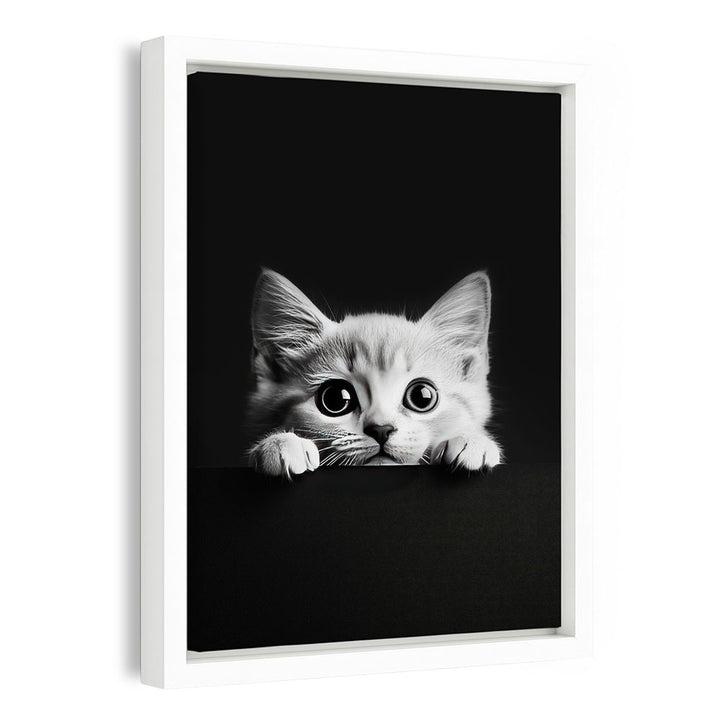 Katze gerahmte Leinwand