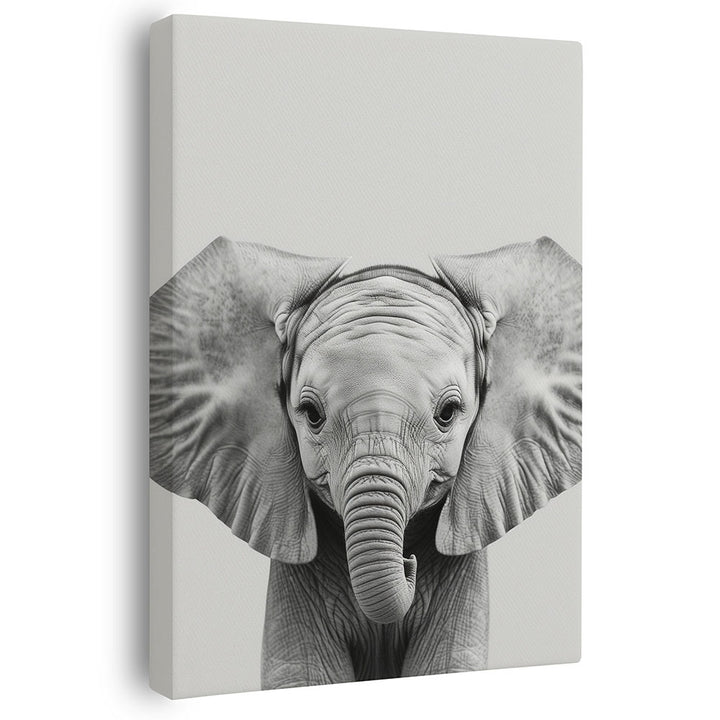 Wandbild Elefant