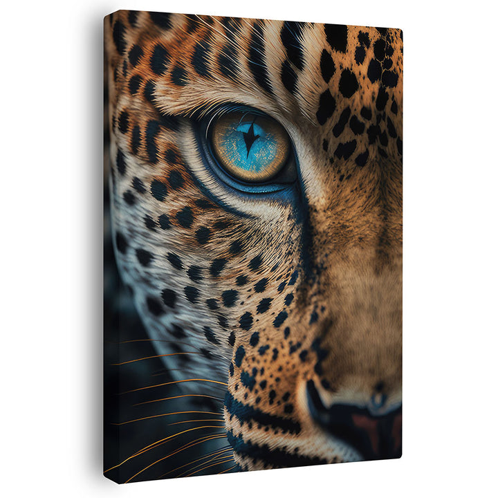 Leinwand Wandbild Leopard Wildtier