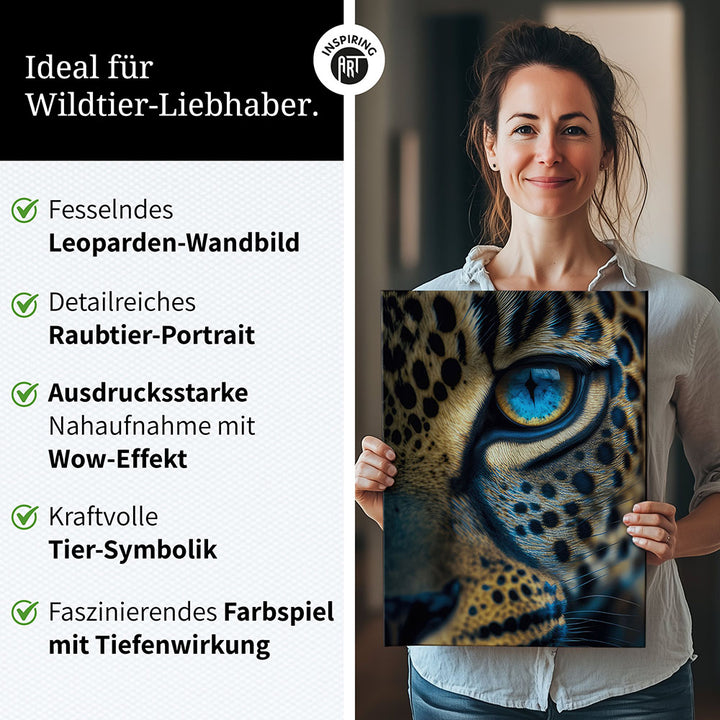 Für diese Räume eignet sich unser Animals Close Up Wandbild besonders gut