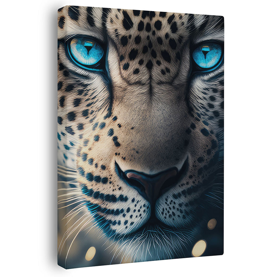Tierbild Leinwand Leopard Wandbild