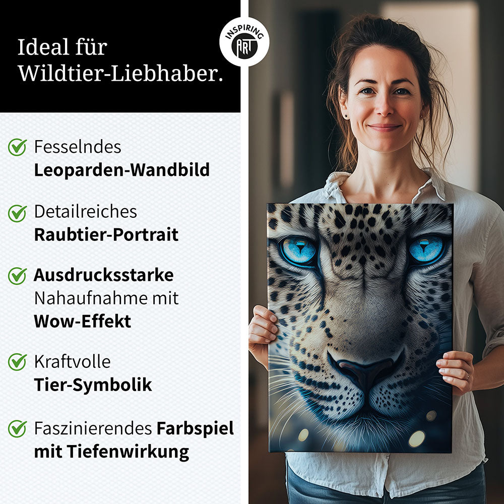 Für diese Räume eignet sich unser Animals Close Up Wandbild besonders gut
