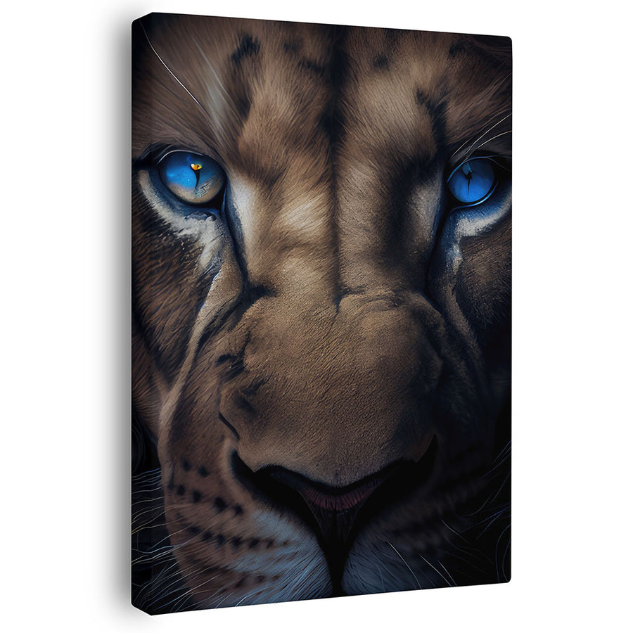 Tierbild Leinwand Löwe Wandbild