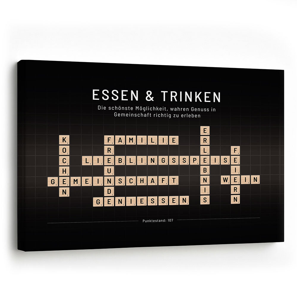 Wandbild Küche Essen