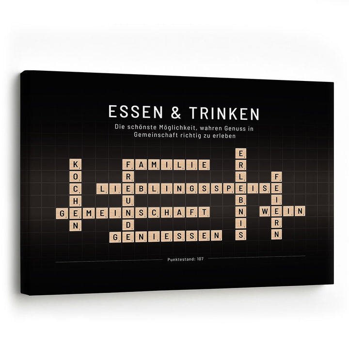 Wandbild Küche Essen