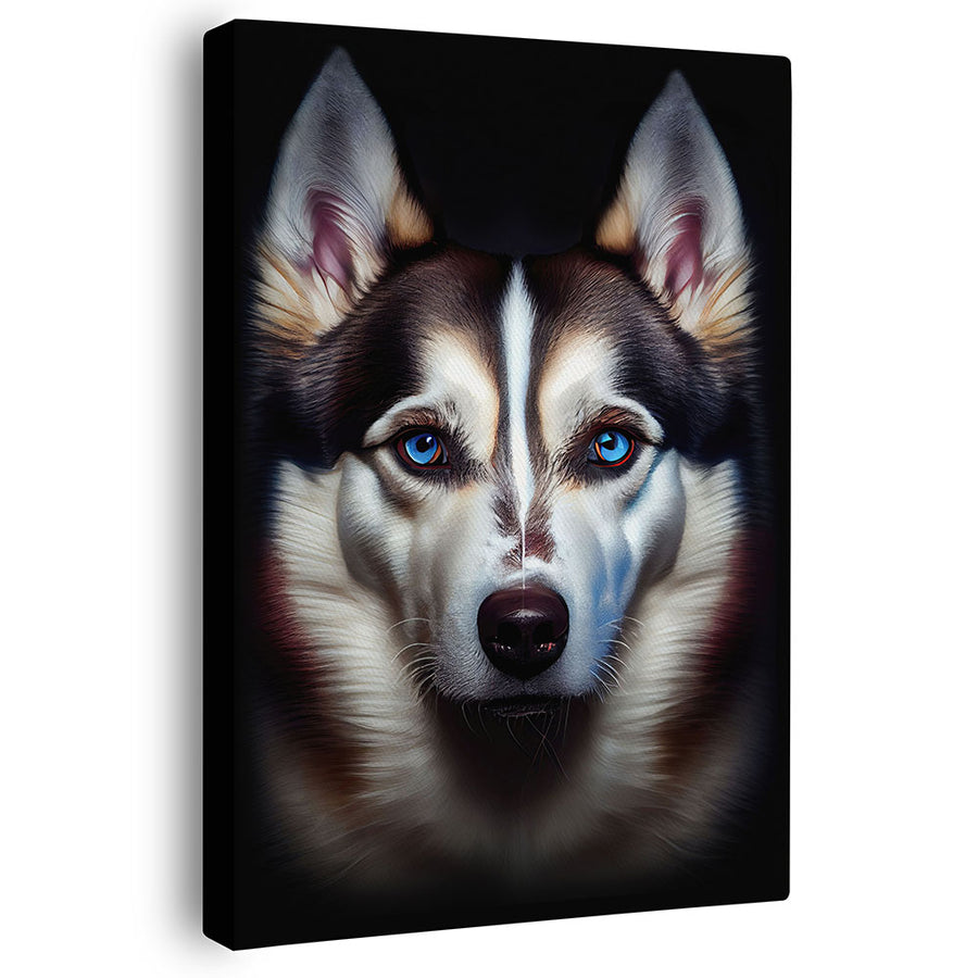 Wandbild Hund Husky