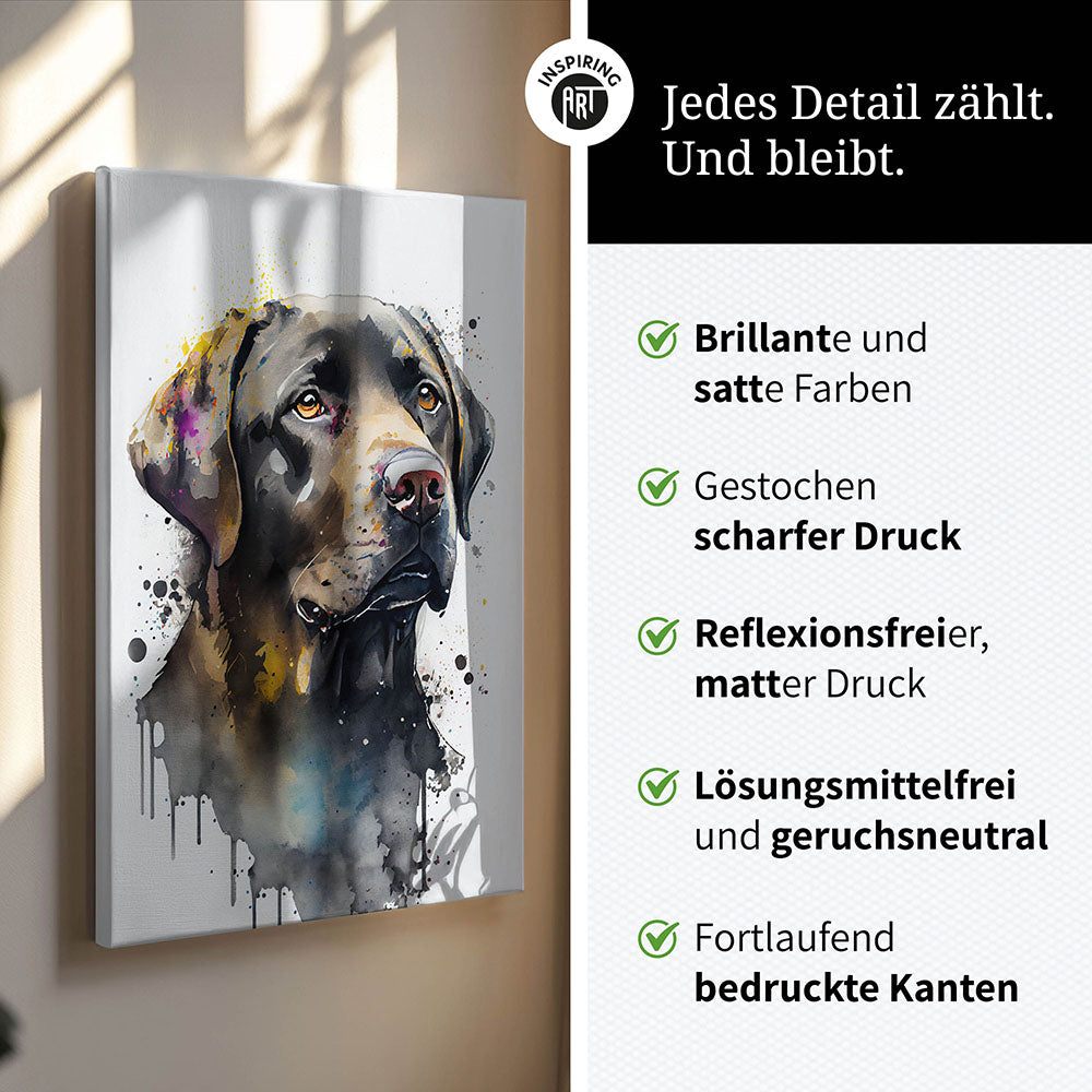 Labrador Leinwandbild 