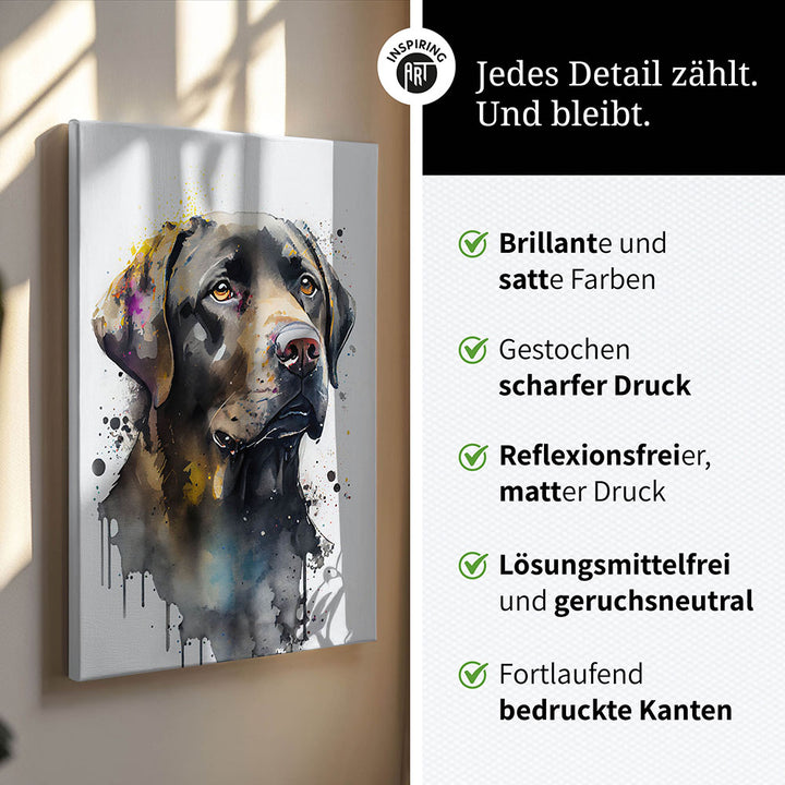 Labrador Leinwandbild 