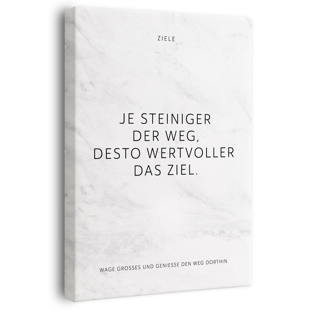 Wandbild Motivation