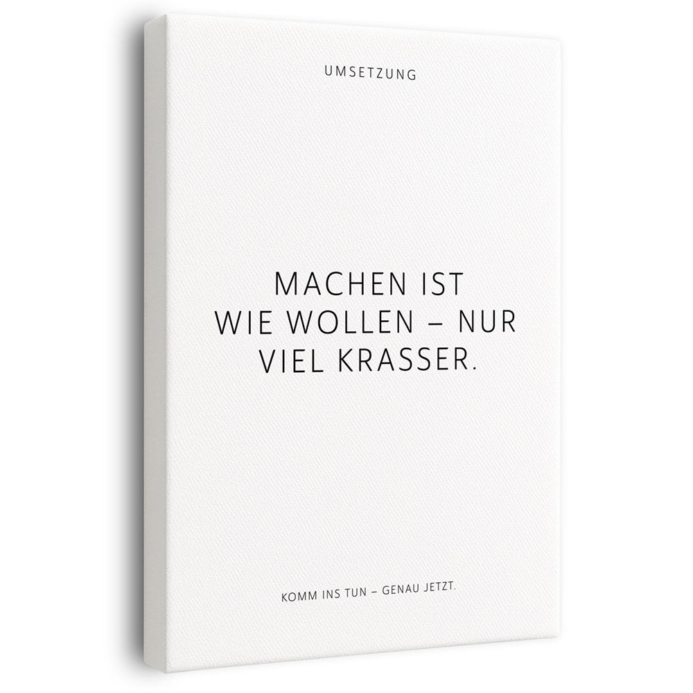 Wandbilder mit Sprüchen