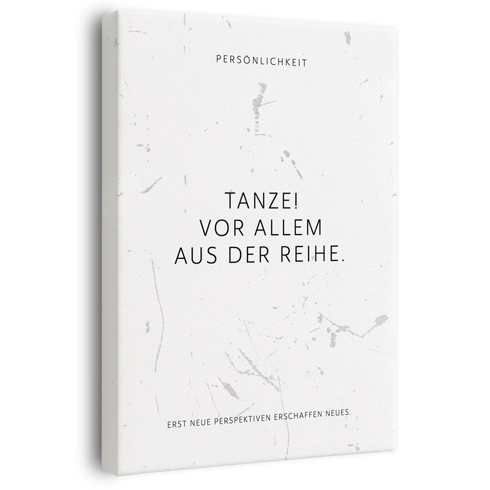 Wandbild Motivation
