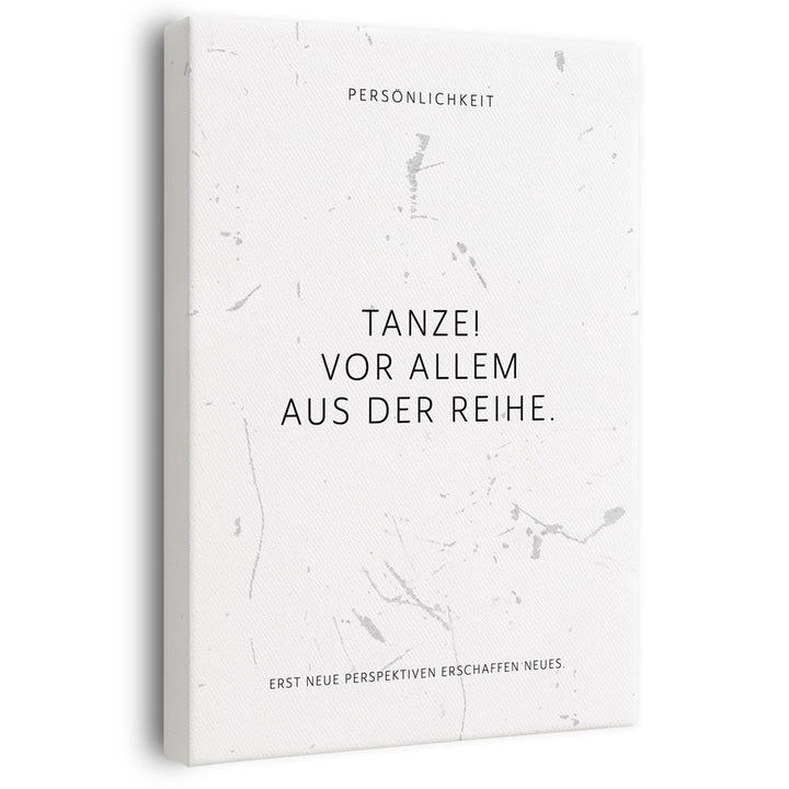 Wandbild Motivation