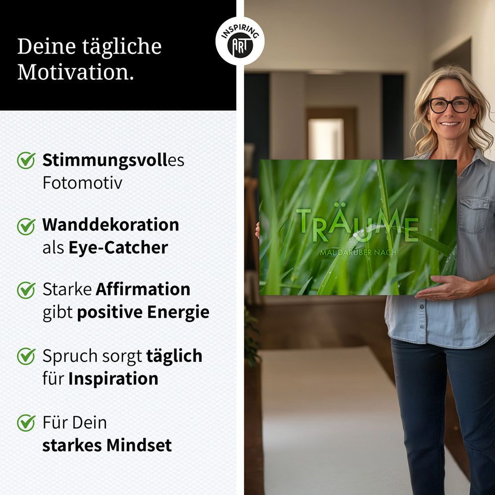Wandbilder mit Sprüchen