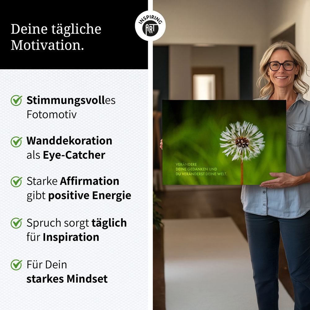 Wandbilder mit Sprüchen