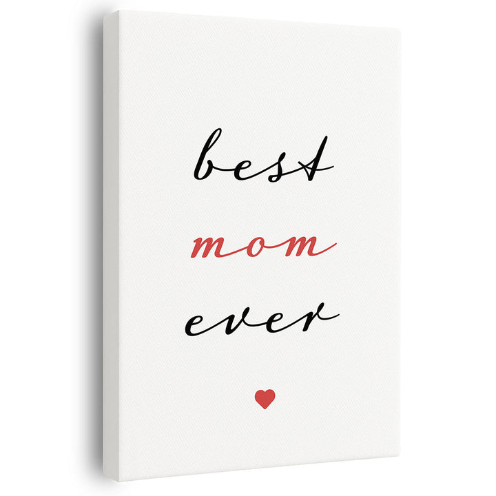 Leinwandbild Mama Geschenk 