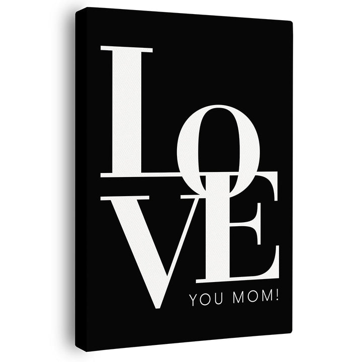 Leinwandbild Mama Geschenk 