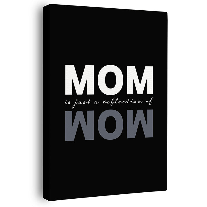Leinwandbild Mama Geschenk 