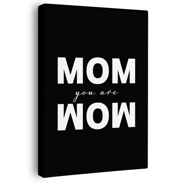 Leinwandbild Mama Geschenk 