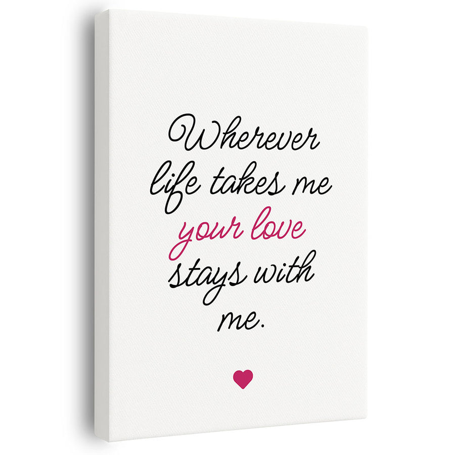 Leinwandbild Mama Geschenk 