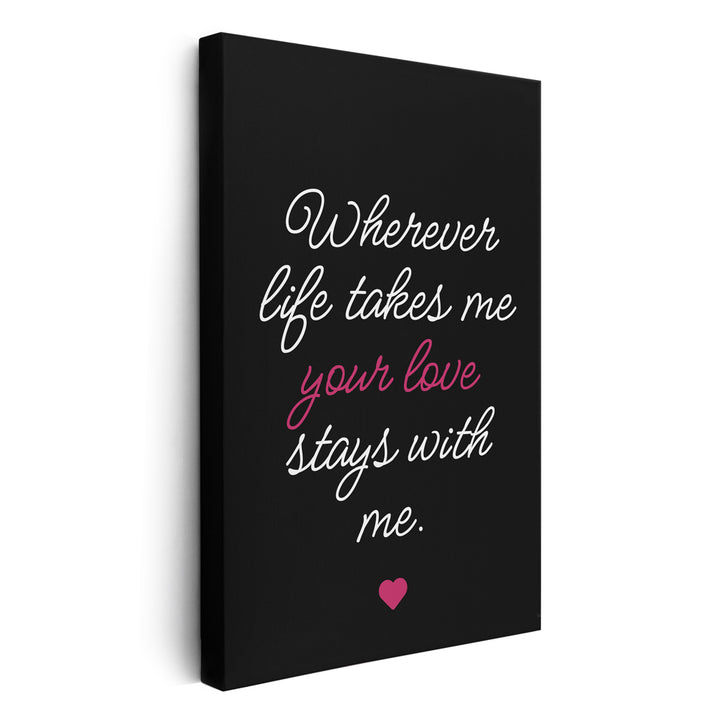 Geschenk Mama Geburtstag Wandbild