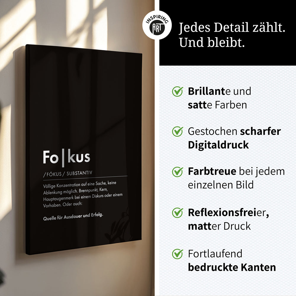 Wandbilder auf Leinwand Büro