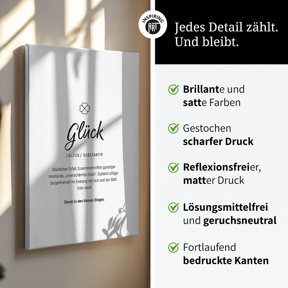 Leinwanddruck Küche