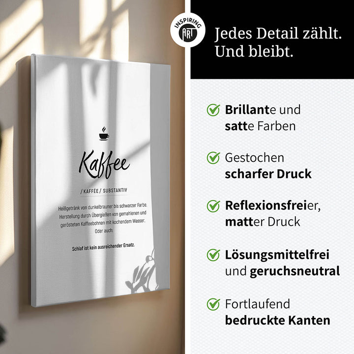 Leinwanddruck Küche