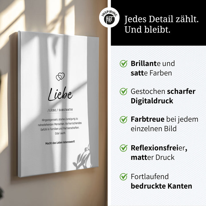 Schwarz Weiß Wandbild Wohnzimmer