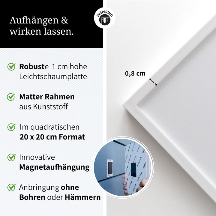 Karla, die kolorierte Kuh – Baby-Kinder-Wandbild MIXPIX – Tiermotiv Kuh als Illustration