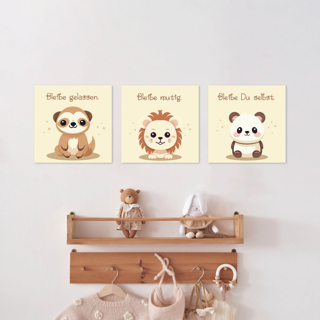 Wandbilder zum Kleben für Baby Kinderzimmer