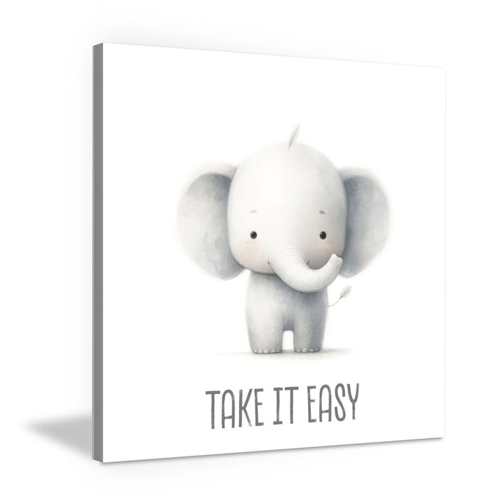 Wandbild Elefant Kinderzimmer