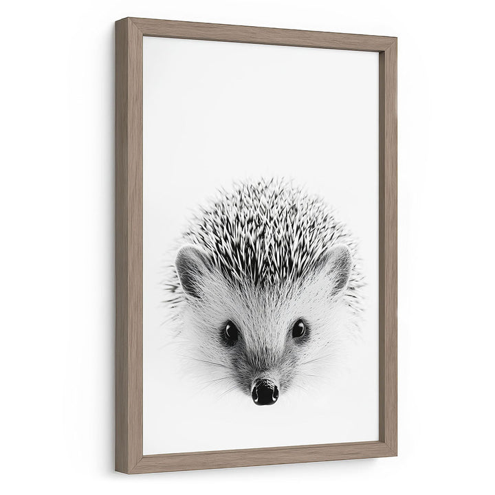 Gerahmtes Poster Igel