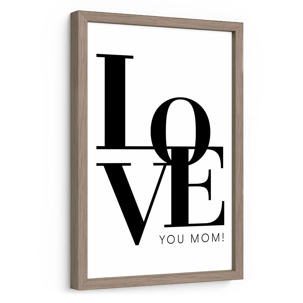 Geschenk Muttertag Poster