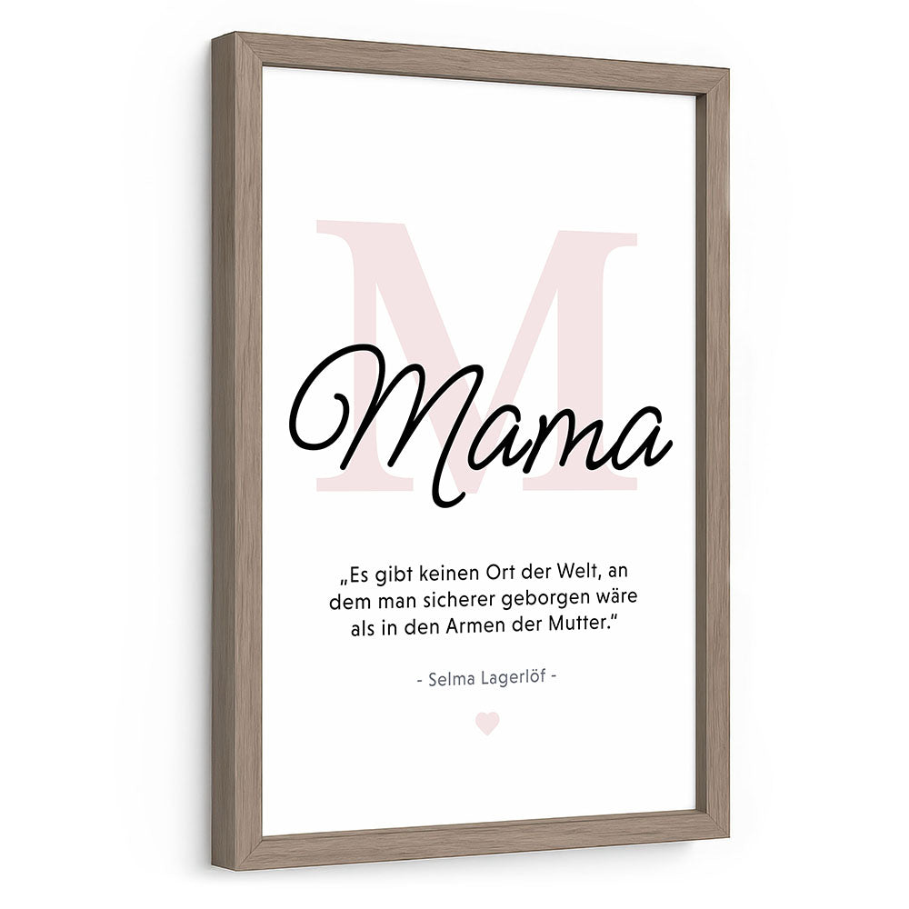 Geschenk Muttertag Poster
