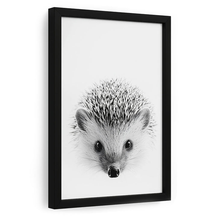 Igel Poster mit Rahmen