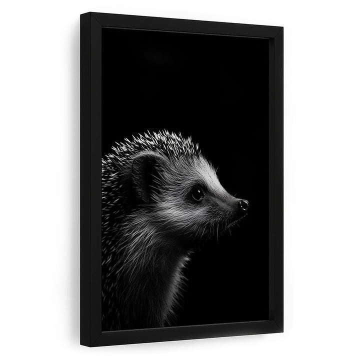 Igel Poster mit Rahmen