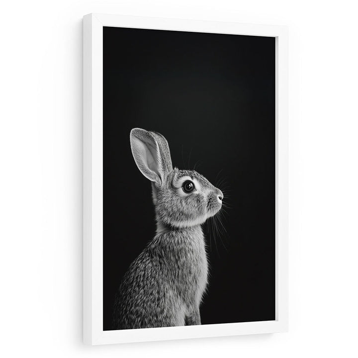 Hase Poster gerahmt